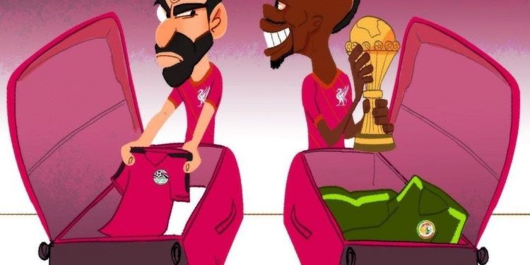 صلاح و مانه وقت برگشتن 😂
