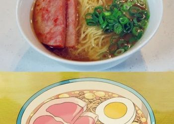 معروف ترین غذاهای انیمه ای