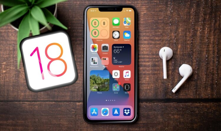 سیستم عامل iOS 18