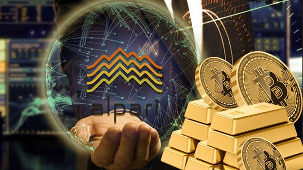 معامله بیت کوین و طلا در بروکر آلپاری