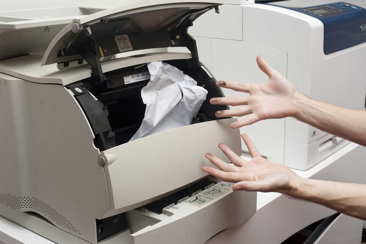 راهکار رفع مشکل رایج کاغذکش در چاپگر HP