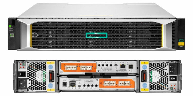 راهنمای جامع و بررسی تخصصی HPE MSA 2072 16Gb Fibre Channel SFF Storage S2C83A
