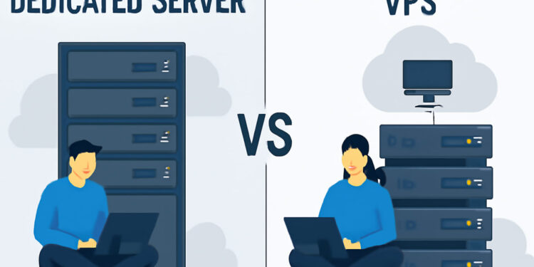 تفاوت سرور اختصاصی با VPS: کدام یک برای شما مناسب‌تر است؟