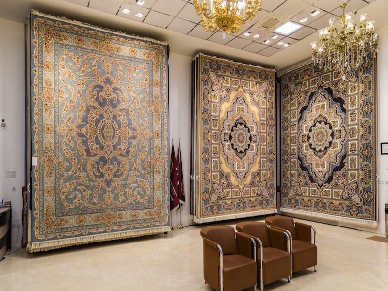 تصویری از نمایشگاه فرش
