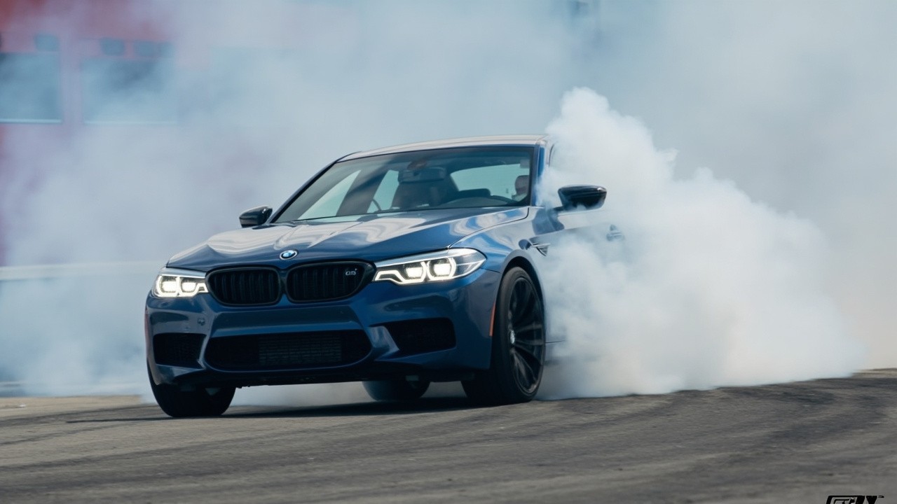BMW M5 Drift Action | SplitShire