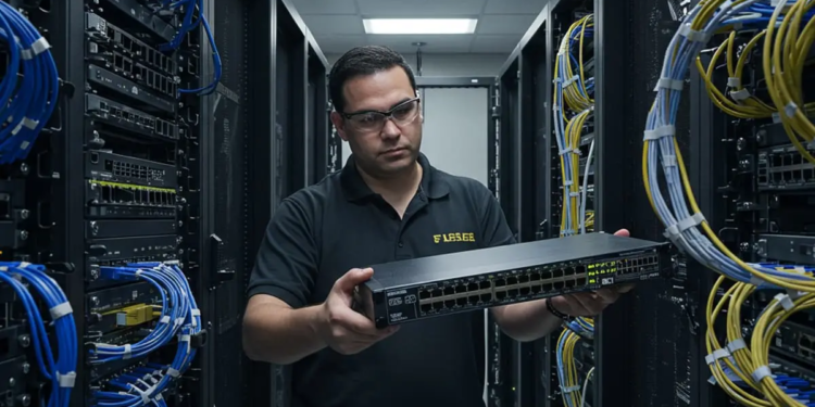 سوئیچ شبکه مدیریتی در دیتاسنتر