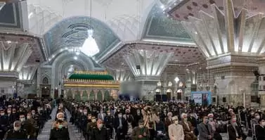 مراسم آغاز دهه فجر در مرقد امام خمینی (ره)