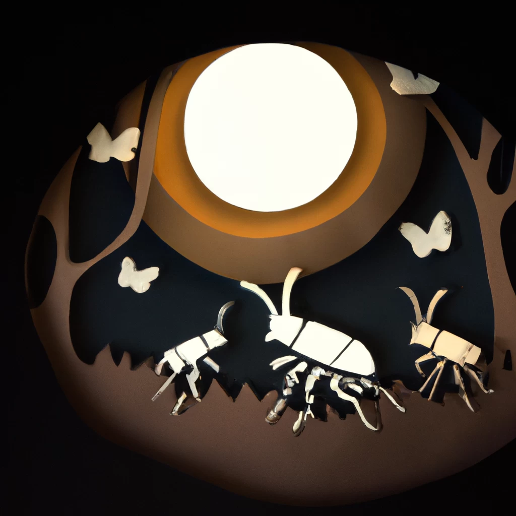  بلای بهاری - آیا می دانستید حشرات عاشق نور هستند؟